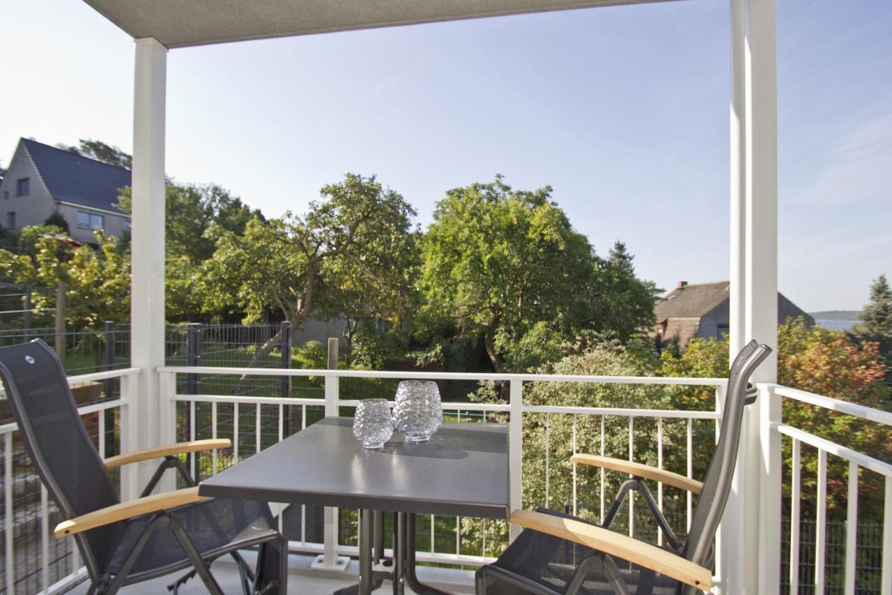 Moderne Ferienwohnung Mit Balkon, Meerblick - Ferienresidenz Zwei Boddenfewo 1-2 Lietzow Luaran gambar