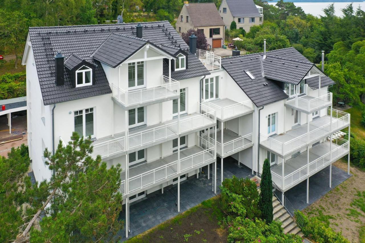 Moderne Ferienwohnung Mit Balkon, Meerblick - Ferienresidenz Zwei Boddenfewo 1-2 Lietzow Luaran gambar